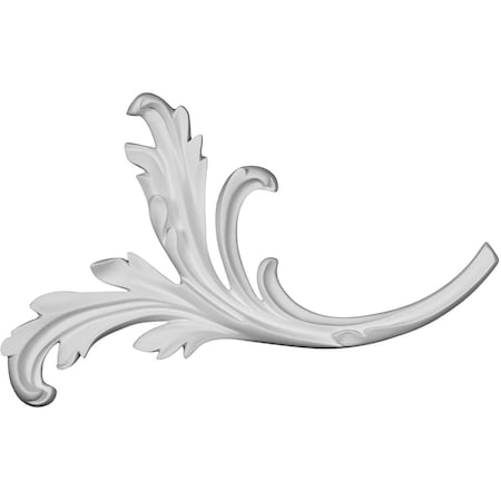 Ekena Millwork 9 1/2"W x 7 1/2"H x 3/4"P Irwin Onlay, Left ONL09X07X00IR-L